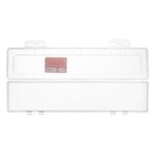 Пенал пластиковый футляр 350×90×35 Гамма, прозрачный 10122033 - Фото 10