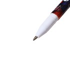 Ручка шариковая Kuromi, 0,7 мм, синие чернила, пластиковый друм - Фото 4