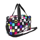 Папка для труда 330 x 220 x 120 мм, с ручками текстиль, Kuromi (Куроми шахматы), полиэстер - фото 24633494