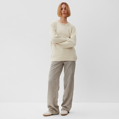 Джемпер женский MINAKU: Knitwear collection, бежевый, размер 42-44
