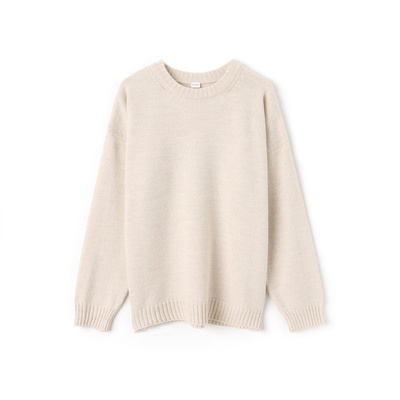 Джемпер женский MINAKU: Knitwear collection, бежевый, размер 42-44