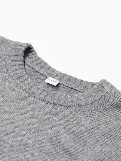Джемпер женский MINAKU: Knitwear collection, светло-серый, размер 42-44