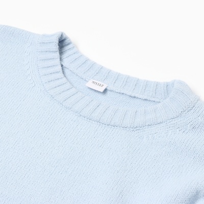 Джемпер женский MINAKU: Knitwear collection, светло-голубой, размер 42-44