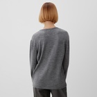 Джемпер женский MINAKU: Knitwear collection, цвет серый р-р 42-44 10472807 - фото 83984