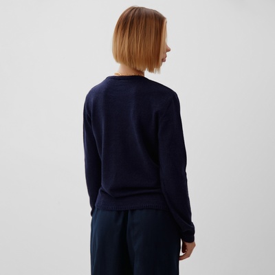 Джемпер женский MINAKU: Knitwear collection, синий, размер 50-52