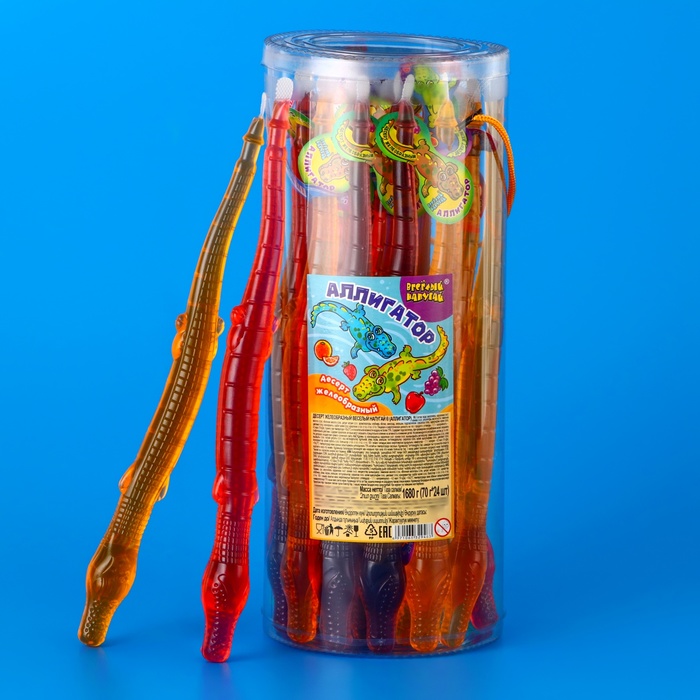 

Желеобразный десерт "Аллигатор", 70 г