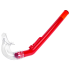 Трубка для плавания, цвет красный - фото 24633590