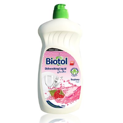Средство для мытья посуды Bilesim Biotol Raspberry, 500 мл