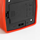 УЦЕНКА Лава-лампа «Мишка» LED 2 Вт от батареек 3хАА красный 7×7×24 см 10663706