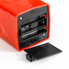 УЦЕНКА Лава-лампа «Мишка» LED 2 Вт от батареек 3хАА красный 7×7×24 см 10663706