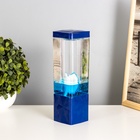 УЦЕНКА Лава-лампа «Дельфин» LED от батареек, аквариум 3хАА USB синий 7.5×7.5×23 см RISALUX - Фото 3