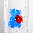 УЦЕНКА Лава-лампа «Мишка» LED 2 Вт от батареек 3хАА синий 7×7×24 см - Фото 4