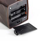 УЦЕНКА Лава-лампа «Мишка» LED 2 Вт от батареек 3хАА коричневый 7×7×24 см 10663722