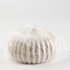 Ваза для цветов декоративная, белая, ручной работы, 14 см х 14 см х 7 см. - фото 24690476