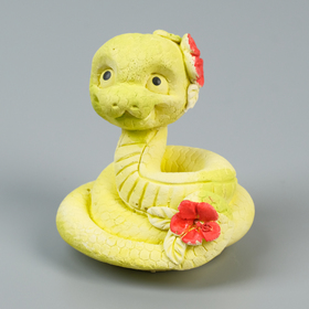 Фигура "Змея Гая" лимонная, 6х6см