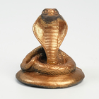 Фигура "Змея Кобра" бронза, 5х5см - фото 321785614