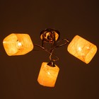 Люстра "Бутон" 3х60вт Е27 Золото - фото 24690605