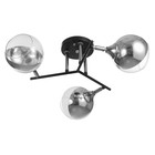 Люстра "Сферы" 3х60Вт Е27 Черный - фото 24693615