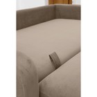 Диван прямой «Бари», механизм аккордеон, велюр, selfie cream - Фото 8