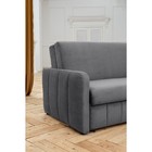 Диван прямой «Бари», механизм аккордеон, велюр, selfie grey - Фото 7