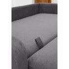 Диван прямой «Бари», механизм аккордеон, велюр, selfie grey - Фото 8