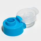 Бутылка для воды «Люби себя», 600 мл, цвет голубой - Фото 6