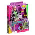 Кукла Barbie EXTRA, с модными аксессуарами и фигуркой питомца, МИКС - фото 4471385
