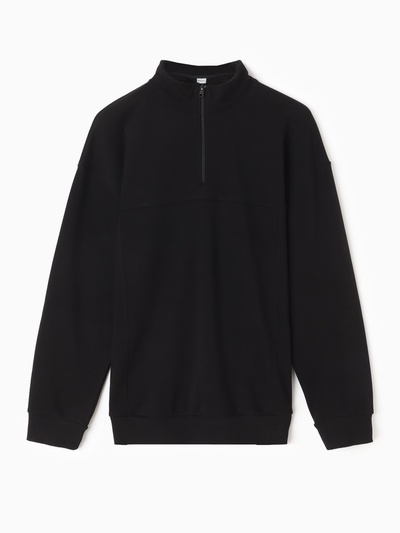 Джемпер мужской MINAKU: Casual Collection MAN цвет черный, р-р 48