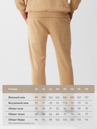 Брюки мужские MINAKU: Casual Collection MAN, размер 46, бежевые - Фото 2