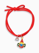 Браслеты парные «Неразлучники» ассоль, клоун и шары, бело-красные, d=7 см - Фото 6