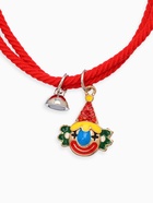 Браслеты парные «Неразлучники» ассоль, клоун и шары, бело-красные, d=7 см - Фото 7