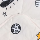 Покрывало 1.5-спальное LoveLife Astronaut, 150×210±5 см, новосатин - Фото 3