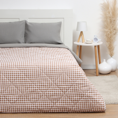 Покрывало 2-спальное LoveLife Cell, 180×210±5 см, новосатин