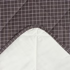 Покрывало LoveLife 2сп Graphite cage 180*210±5см, новосатин, 100%п/э - Фото 3