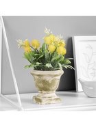 Искусственный цветок в горшке «Скабиоза экстра», 9×18 см, МИКС - Фото 2