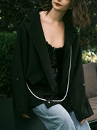 Портупея женская «Бусина» жемчужная капля, цвет белый в серебре, 162 см - Фото 7