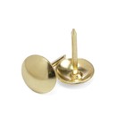 Лента декоративных гвоздей ТУНДРА, длина 1 м, 11?16 мм, золото, 10 шт. (комплект 10 шт) - фото 24641051