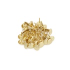 Лента декоративных гвоздей ТУНДРА, длина 1 м, 11?16 мм, золото, 10 шт. (комплект 10 шт) - фото 26388630