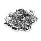 Лента декоративных гвоздей ТУНДРА, длина 1 м, 11?16 мм, хром, 10 шт. (комплект 10 шт) - фото 24641055