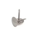 Лента декоративных гвоздей ТУНДРА, длина 1 м, 11?16 мм, хром, 10 шт. (комплект 10 шт) - фото 26388649