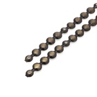 Лента декоративных гвоздей ТУНДРА, длина 1 м, 11?16 мм, античная бронза, 10 шт. (комплект 10 шт) - фото 26388683