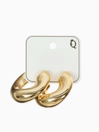 Серьги-кольца «Тренд» мятые, круг, цвет золото - фото 67926798