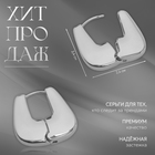 Серьги металл «Богема» вестница, цвет серебро - Фото 3