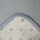Коврик для ванной Этель Basic, цв. серый, 50х80 см - Фото 3