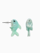 Серьги из полимерной глины «Акула», цвет голубой - Фото 3