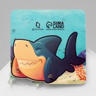 Серьги из полимерной глины «Акула», цвет голубой - Фото 4