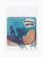 Серьги из полимерной глины «Акула», цвет голубой - Фото 6