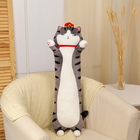 Мягкая игрушка-подушка «Кот-император», 90 см, цвет серый - фото 4643520