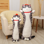 Мягкая игрушка-подушка «Кот-император», 90 см, цвет серый - фото 4643523