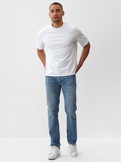 Футболка мужская MINAKU OVERSIZE FIT, размер 48, белая